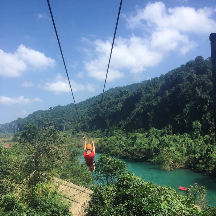 Tất cả những trải nghiệm zipline tại Sông Chày Hang Tối Quảng Bình 9
