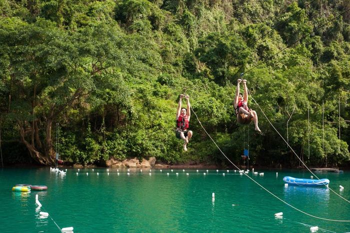 Tất cả những trải nghiệm zipline tại Sông Chày Hang Tối Quảng Bình 3