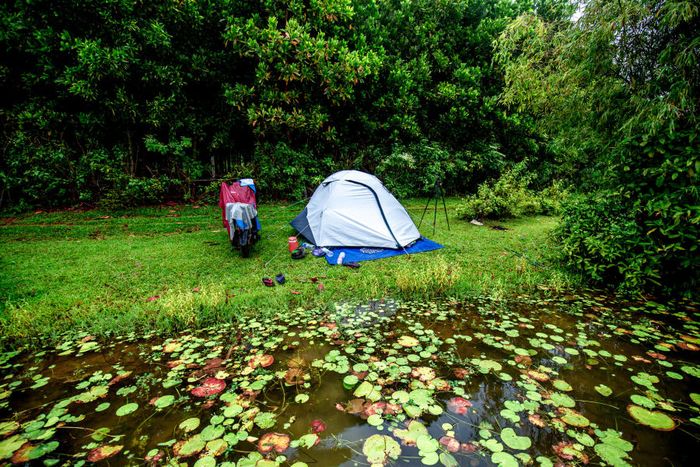 Lều trại bên Hồ Yên Phú ngắm bức tranh sơn thủy hữu tình 12