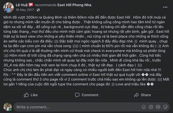 East Hill Phong Nha Quảng Bình, nơi chỉ có bạn và thiên nhiên yên bình 13