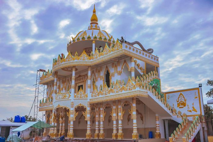 Chùa Peam Buôl Thmây và vẻ đẹp như cung điện giữa trung tâm của Sóc Trăng 2