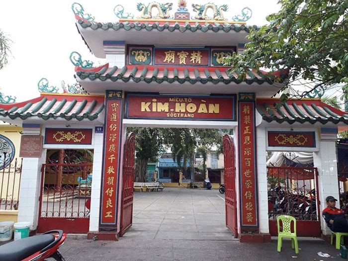 Miếu Kim Hoàn ở Sóc Trăng, tôn kính và thờ phụng tổ nghề của người Hoa 4