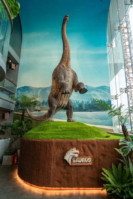 Khám phá Saurus Coffee & Gallery, quán cà phê khủng long độc nhất vô nhị tại Sài Gòn 3