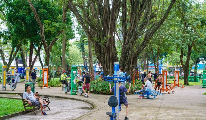 Công viên Lê Văn Tám: Nơi lý tưởng dạo chơi và thư giãn giữa Sài Gòn 7
