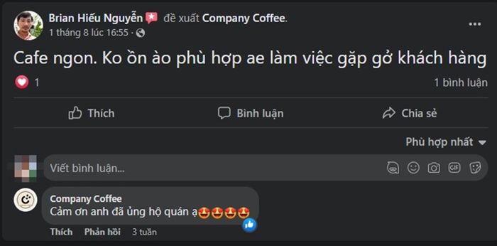 Company Coffee, điểm hẹn lý tưởng cho những người yêu thích sự giản dị