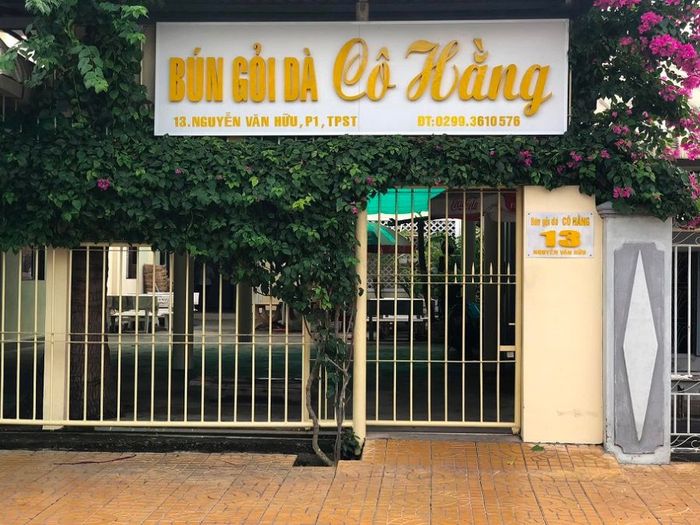 Bún gỏi dà cô Hằng, quán ngon Sóc Trăng với giá cả phải chăng 2