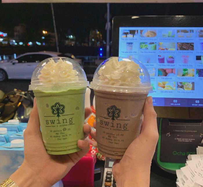 Thiên đường trà sữa Swing coffee and Tea - nơi mê mẩn của giới trẻ