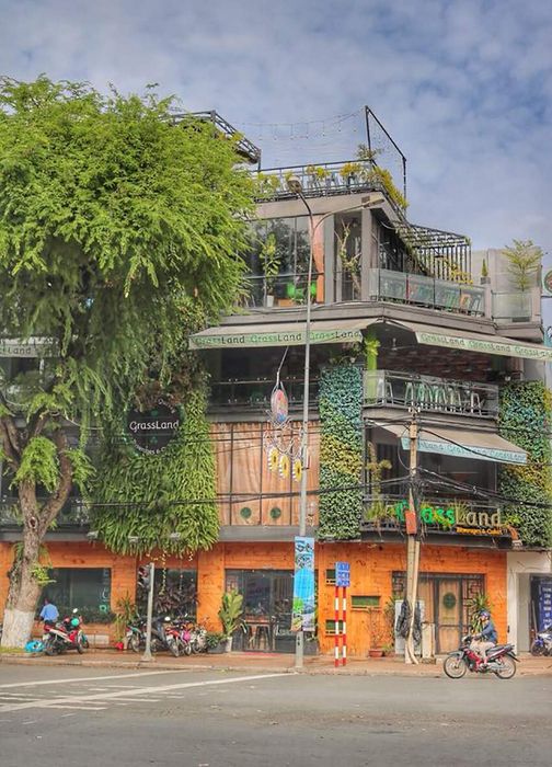 Cafe GrassLand Beverages & Cakes với không gian sân thượng cực kỳ thư giãn 2