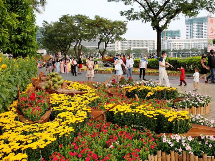 Top 10 chợ hoa Tết Sài Gòn sôi động nhất năm 2024