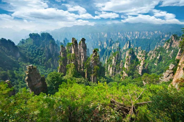 Thiên đường của Trương Gia Giới hội tụ tất cả những kỳ quan tuyệt vời của thế giới nhân loại