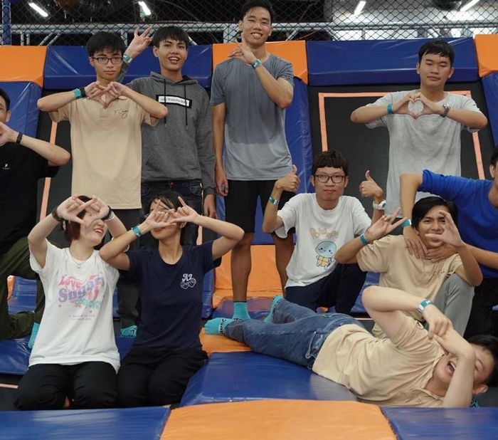 Sải bước tại Jump Arena quận 7 với những trò chơi bạt nhún siêu thú vị 3
