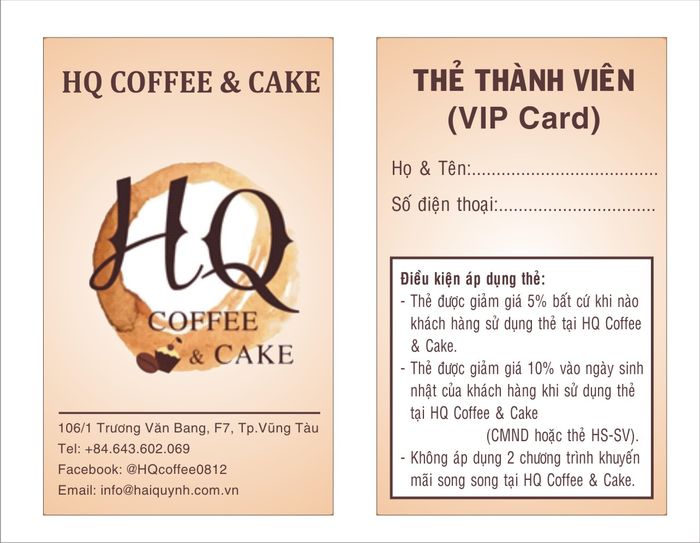 Sasabeza Coffee & Cake - Quán cà phê kem Ý độc đáo tại Vũng Tàu 20