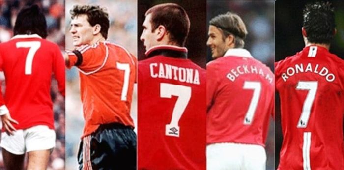 Áo số 7 cũng dành cho các trung phong