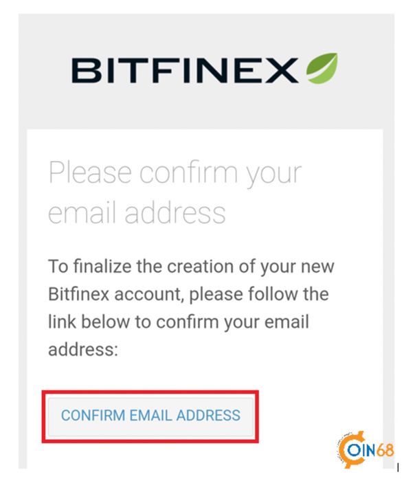 Hướng dẫn tạo tài khoản Bitfinex