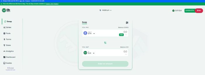 Đổi trên Elka Exchange