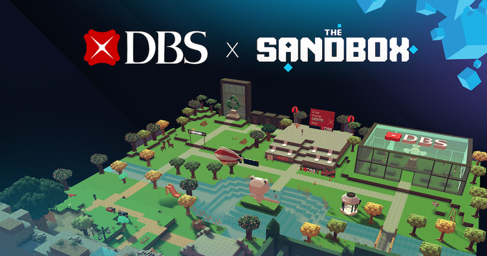 Ngân hàng hàng đầu tại Singapore, DBS, thiết lập liên kết với The Sandbox thông qua việc mua đất