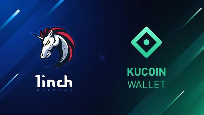 1inch Network tích hợp ví KuCoin để hỗ trợ người dùng giao dịch token với chi phí thấp hơn