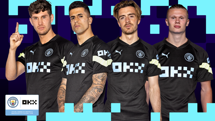 Sàn giao dịch OKX đầu tư hơn 20 triệu USD vào áo đấu tập cho Manchester City