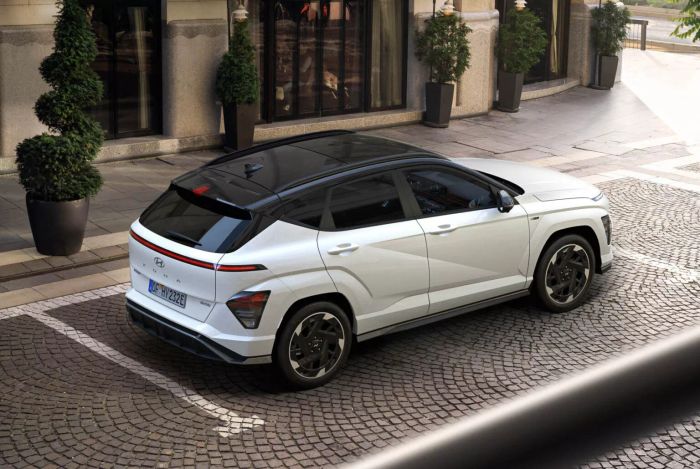 Hyundai Kona Electric N Line ra mắt với diện mạo thể thao mạnh mẽ.