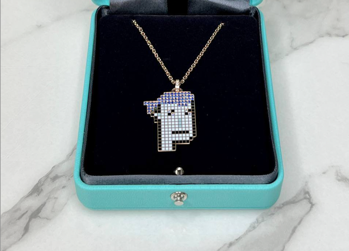 Tiffany & Co. giới thiệu dòng dây chuyền NFT CryptoPunks