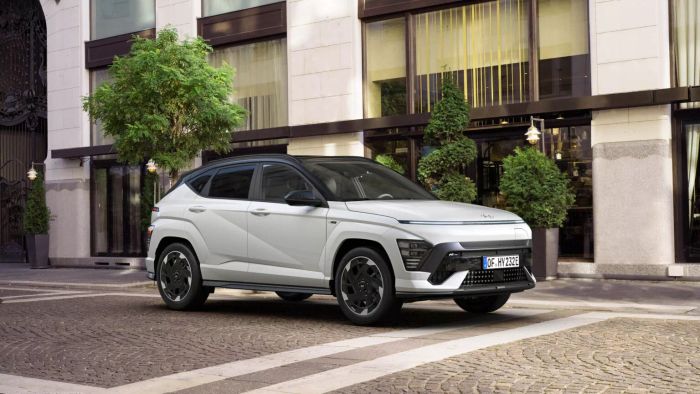 Hyundai Kona Electric N Line ra mắt với thiết kế thể thao ấn tượng.