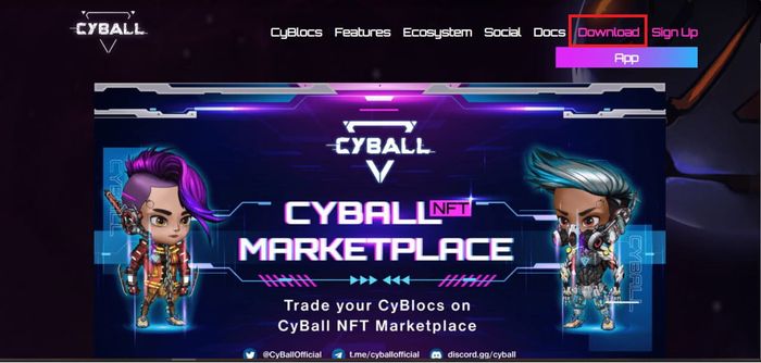 Tải game tại đây từ CyBall.com