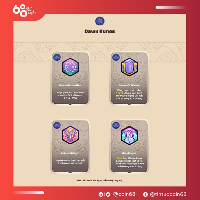 Các Rune Hệ Bình Minh