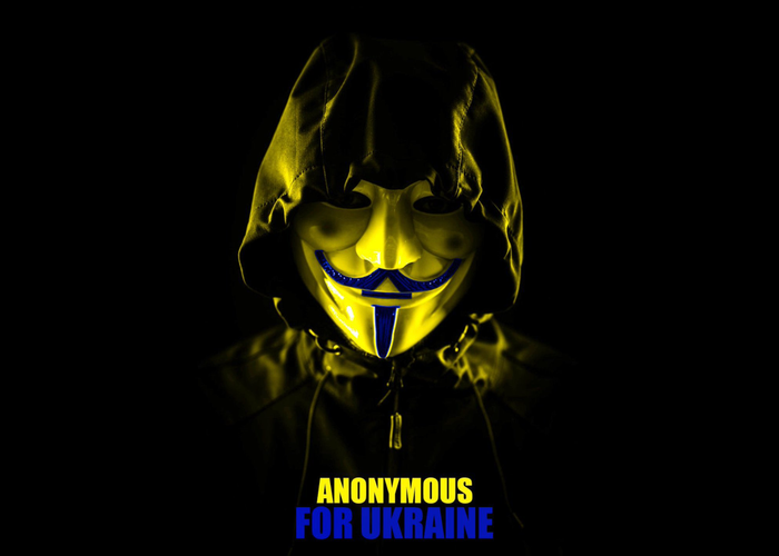 Nhóm hacker nổi tiếng Anonymous đã tuyên chiến với chính quyền Nga, quyết tâm hỗ trợ Ukraine