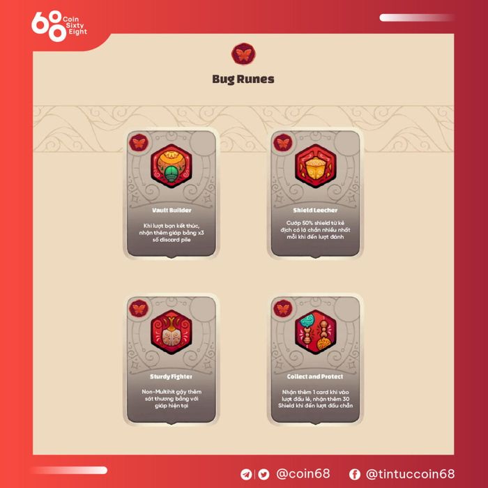 Các Rune Hệ Côn Trùng