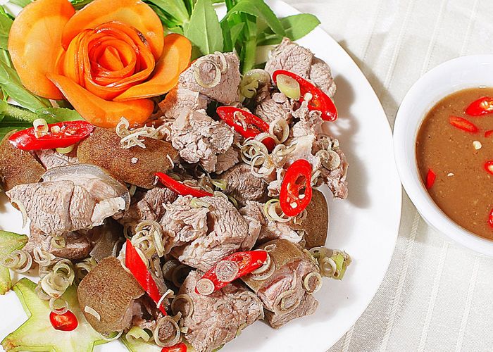 Thịt dê cơm cháy - Một món ăn đậm chất Ninh Bình