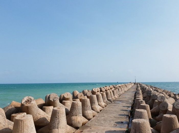 Bờ kè Khánh Hội, điểm đến hoàn hảo cho những người yêu thích chụp ảnh sống ảo