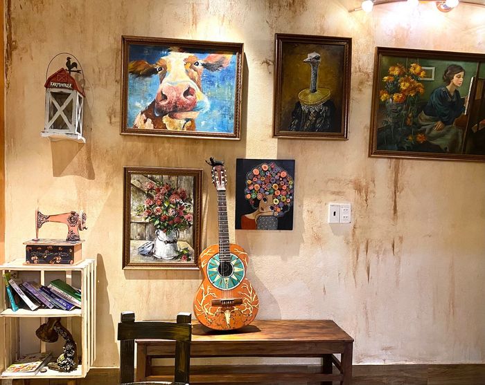Craft Coffee House Quảng Bình thu hút với thiết kế ma mị, bí ẩn 3