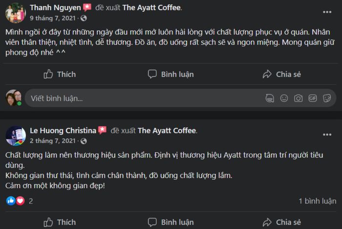 Trải nghiệm và thư giãn tại The Ayatt Coffee Quảng Bình là điều đáng để bạn dành thời gian sau những giờ làm việc căng thẳng