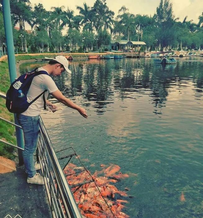 Hồ nước ngọt Sóc Trăng, một không gian xanh giữa trung tâm thành phố 7