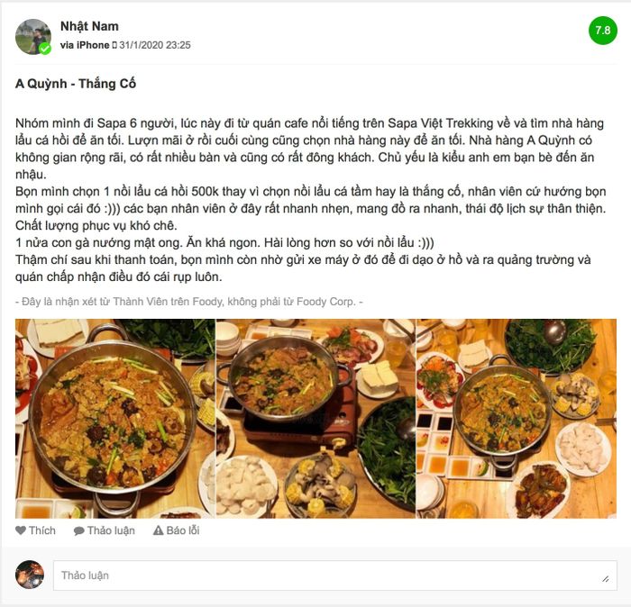 A Quỳnh Sapa - Nơi gặp gỡ ẩm thực và văn hoá tuyệt vời của Sapa