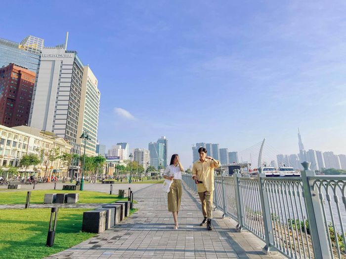 Công viên bến Bạch Đằng, không gian mới lạ đặc biệt 9