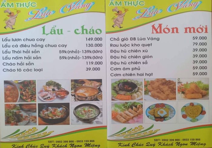 Có gì hấp dẫn ở quán Ẩm thực Lúa Vàng Tiền Giang?