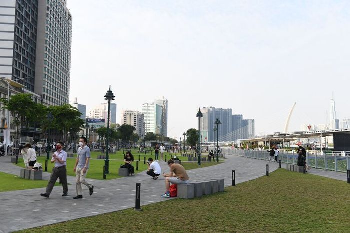 Công viên bến Bạch Đằng, không gian mới mẻ và độc đáo