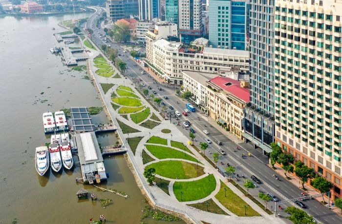 Công viên bến Bạch Đằng, không gian mới và độc đáo