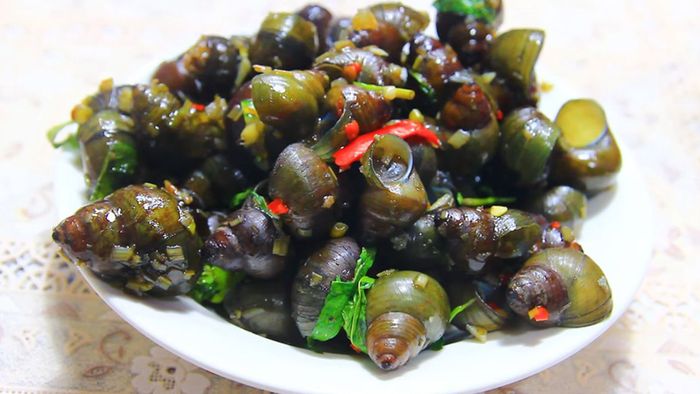 Đặc sản ốc gạo Tân Phong - món hấp dẫn từ Tiền Giang