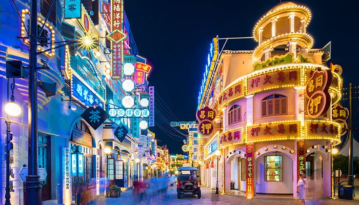 Sự lộng lẫy của Phim trường Hoành Điếm với vẻ đẹp thời không 7