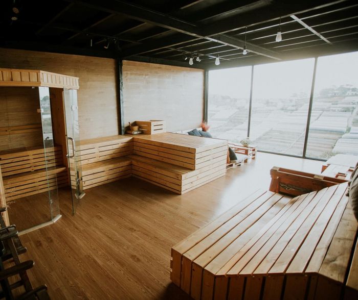 Trải nghiệm phòng xông hơi tại D'Lats Sauna như trong phim Hàn 2