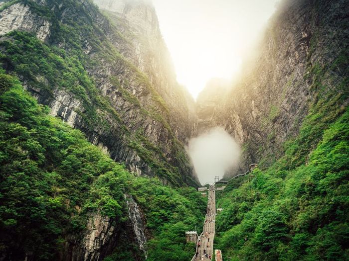 Thiên Môn Sơn, nơi trời giao thoa với đất tạo nên vẻ đẹp tuyệt vời