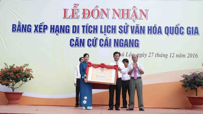 Căn cứ Cái Ngang - Điểm tự hào lịch sử của cư dân Vĩnh Long