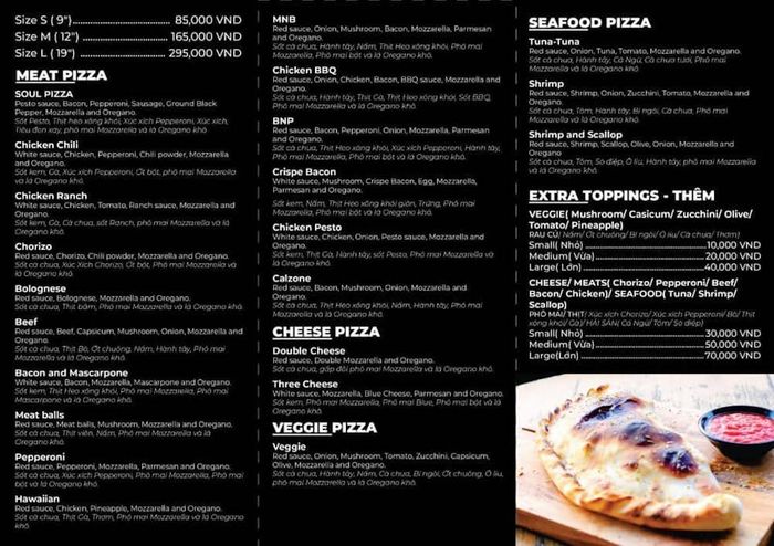 Soul Pizza – Bạn đồng hành lý tưởng cho những người yêu thích Fastfood 8