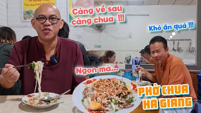 Khi đến Đông Bắc, hãy không bỏ lỡ cơ hội thưởng thức một tô Phở chua Hà Giang 5.