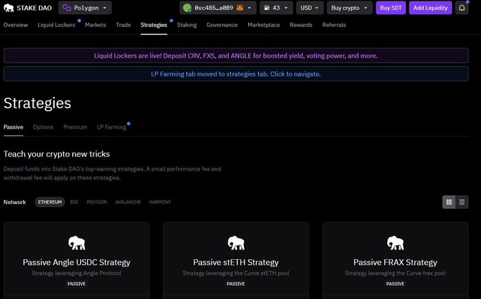 Điểm đặc biệt của dự án Stake DAO