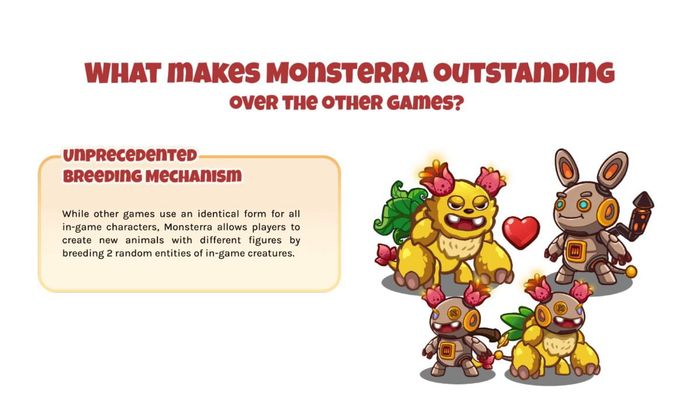 Hệ sinh thái của game NFT Monsterra