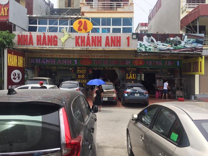 Nhà hàng Khánh Anh 1 số 24 – Điểm đến không thể bỏ qua cho đặc sản dê núi Ninh Bình