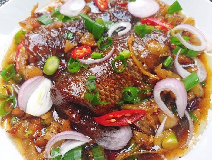 Mắm cá lóc kho dừa Sóc Trăng đậm đà, khó quên